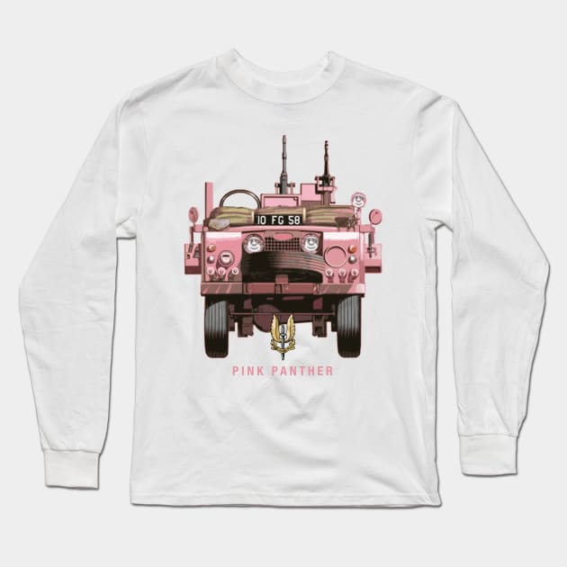 SAS Pink Panther Long Sleeve T-Shirt by Toby Wilkinson